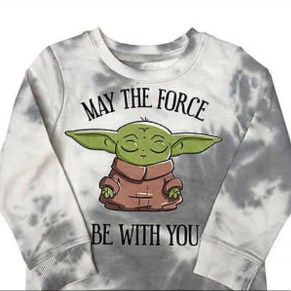Star Wars  manadalorian baby yoda sweatshirts - Picture 5 of 6